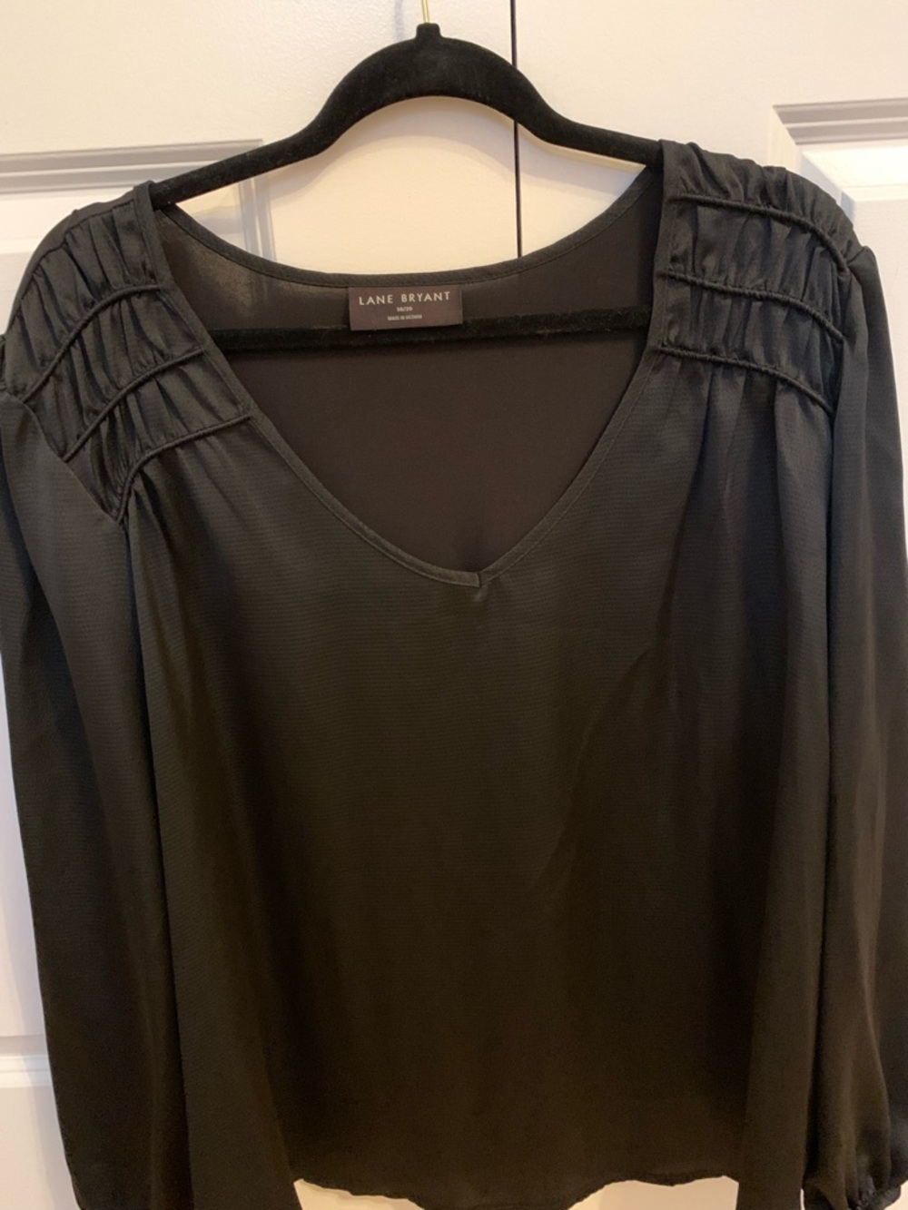 Lane Bryant Classic Black Top